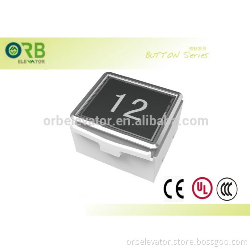 Lift button elevator push button square button